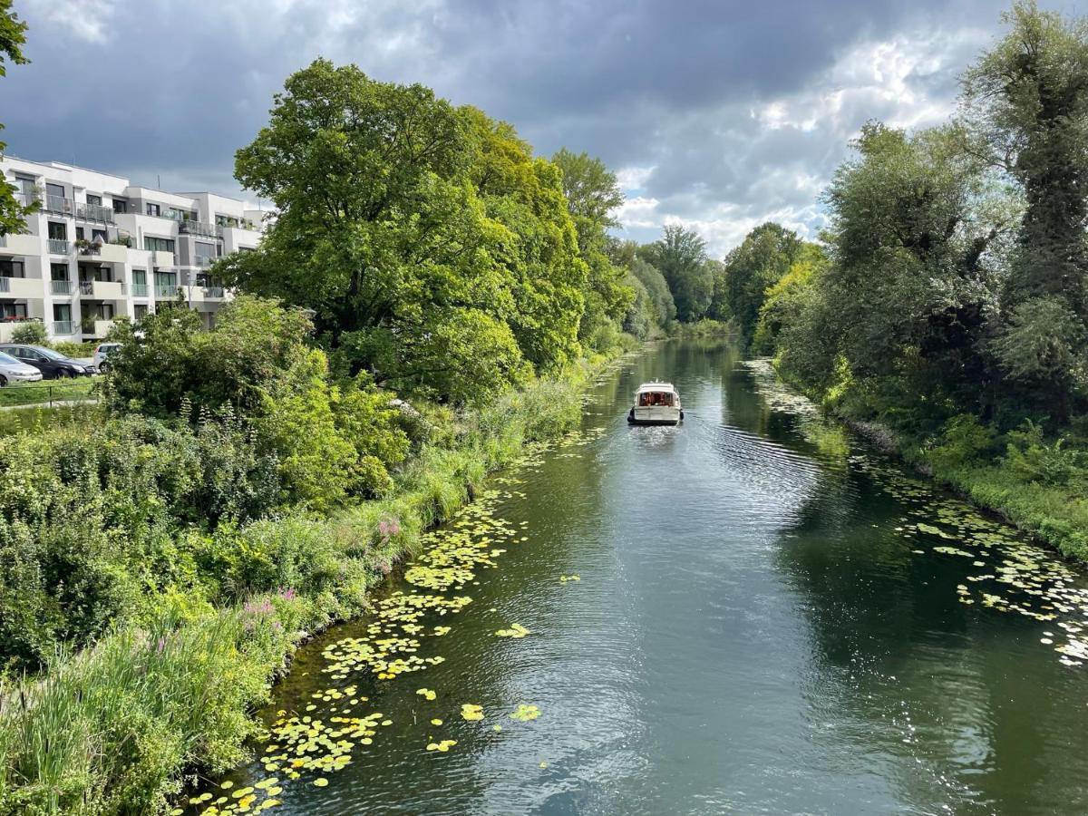 Wohnen In Loriots Wasserstadt Mit Kamin Und Magentatv Brandenburg (Brandenburg an der Havel) Exterior foto